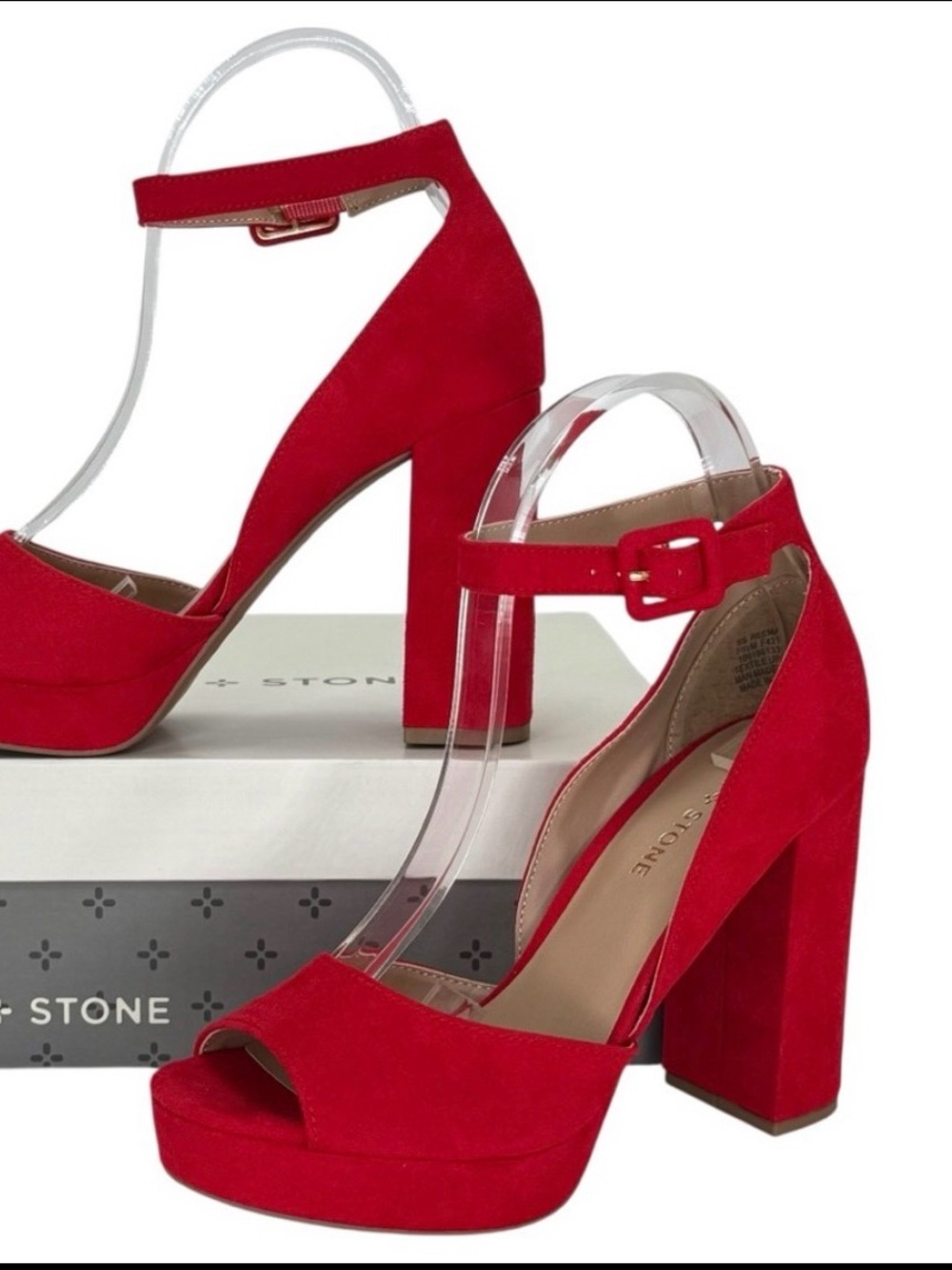 Red Platform Women's Shoes - Bold Red Platform Heels